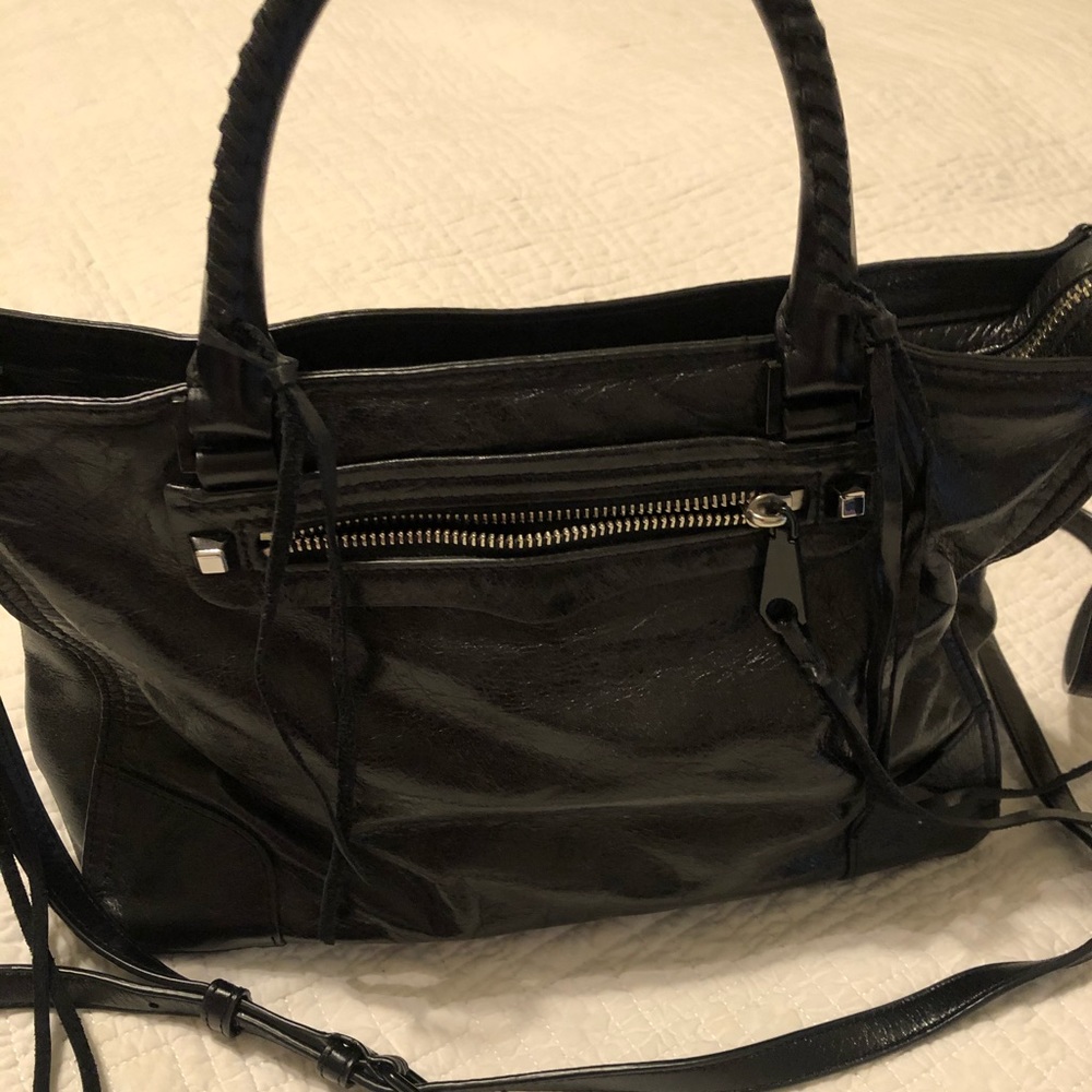 Black Rebecca Mincoff leather bag